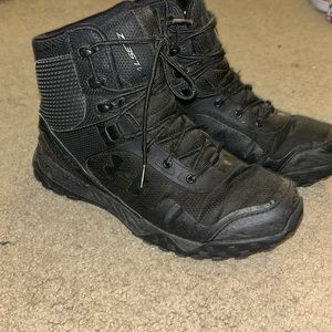 Under armor combat boots